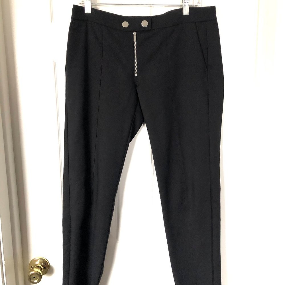 Mango black work pants